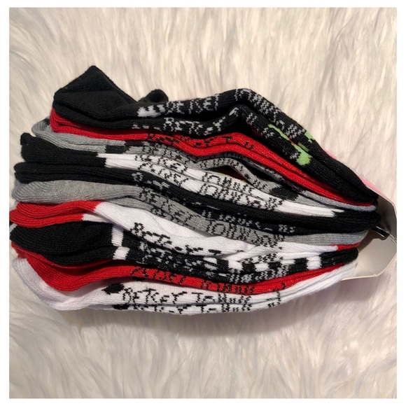 10 Pack BETSEY JOHNSON Dalmatian Dog Flower Socks - Picture 3 of 8